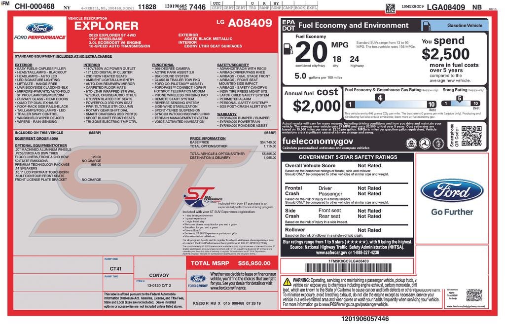 2020 Ford Explorer ST