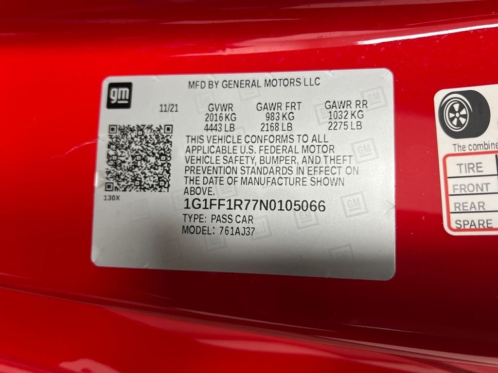 2022 Chevrolet Camaro LT1