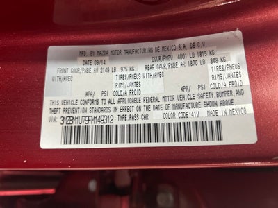 2015 Mazda Mazda3 i Sport