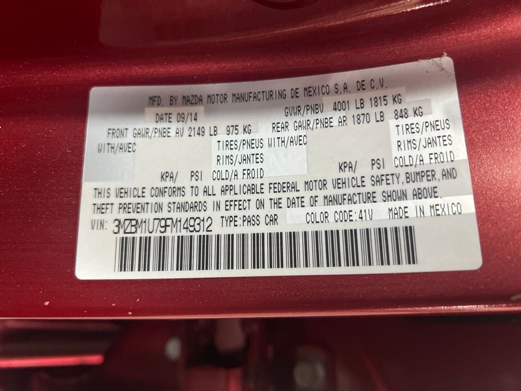 2015 Mazda Mazda3 i Sport