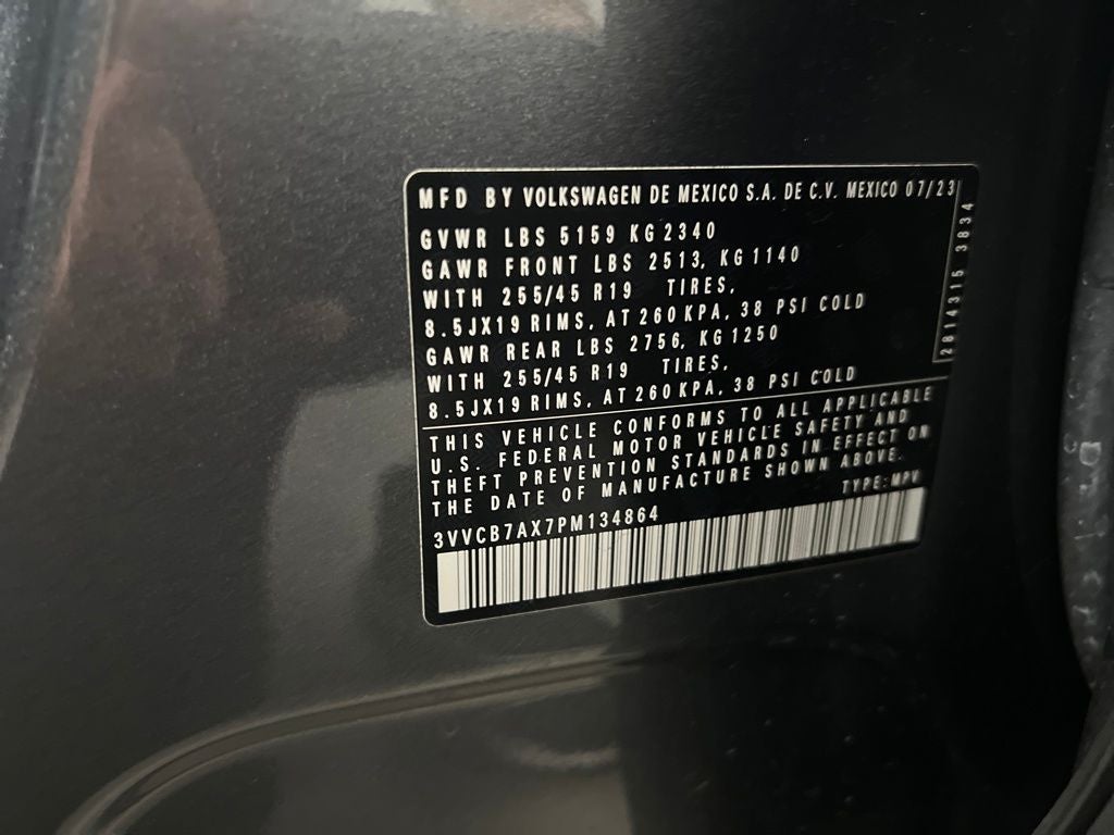 2023 Volkswagen Tiguan 2.0T SE R-Line Black