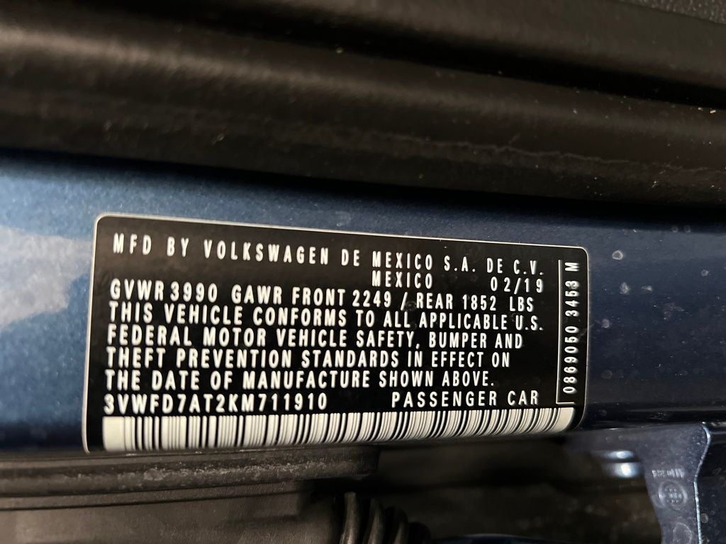 2019 Volkswagen Beetle 2.0T S