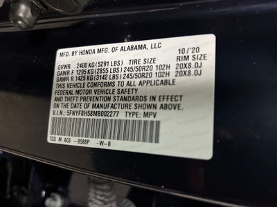 2021 Honda Passport EX-L