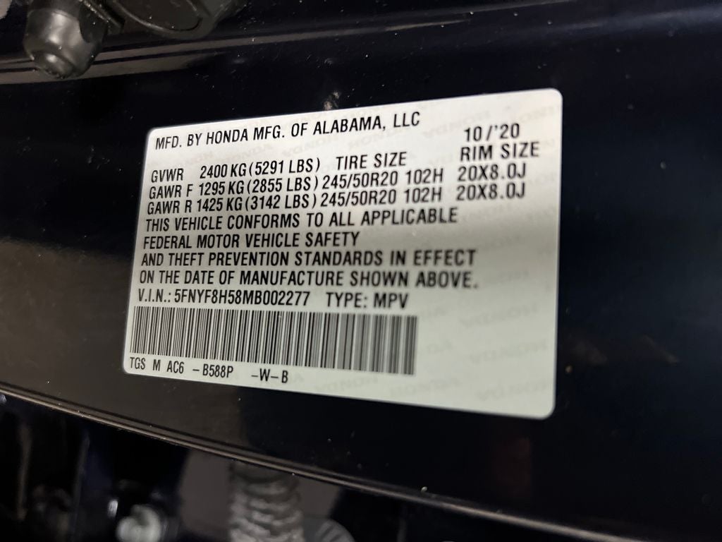 2021 Honda Passport EX-L