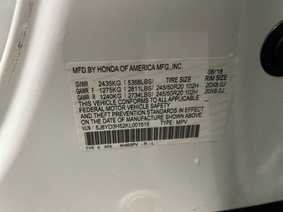2019 Acura MDX 3.5L Technology Package