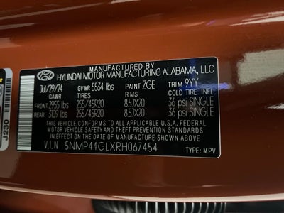 2024 Hyundai Santa Fe Limited