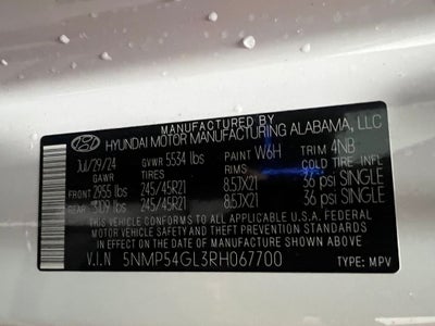 2024 Hyundai Santa Fe Calligraphy
