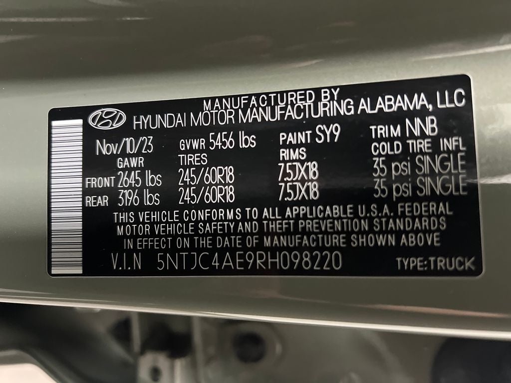 2024 Hyundai Santa Cruz SEL