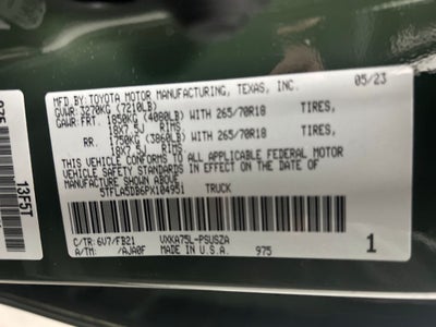 2023 Toyota Tundra SR5