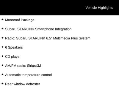 2022 Subaru Crosstrek Premium