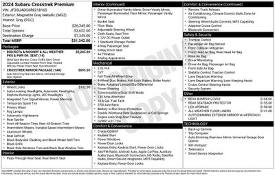 2024 Subaru Crosstrek Premium