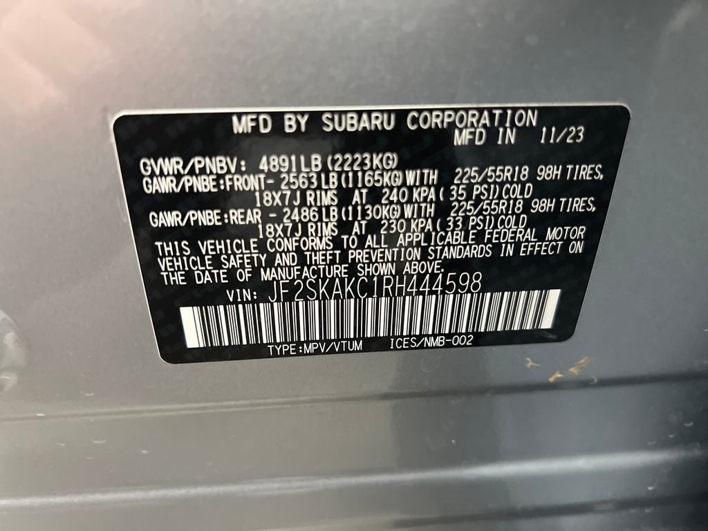 2024 Subaru Forester Limited