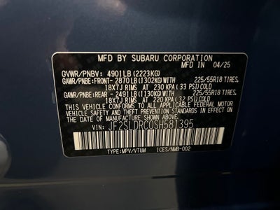 2025 Subaru Forester Limited