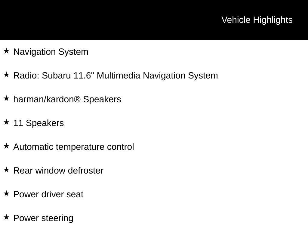 2025 Subaru Forester Touring