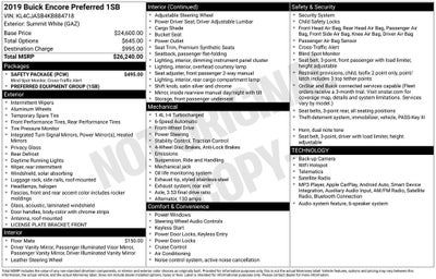 2019 Buick Encore Preferred