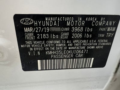 2019 Hyundai Elantra GT Base