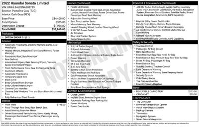 2022 Hyundai Sonata Limited