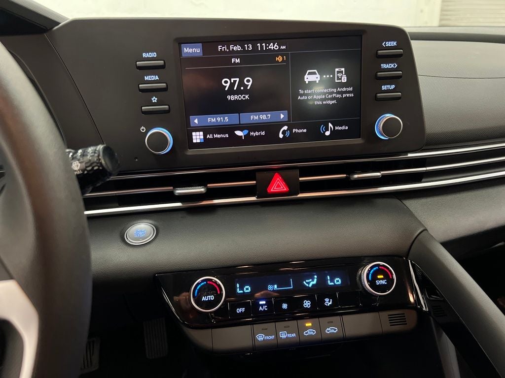 2025 Hyundai Elantra Hybrid Blue