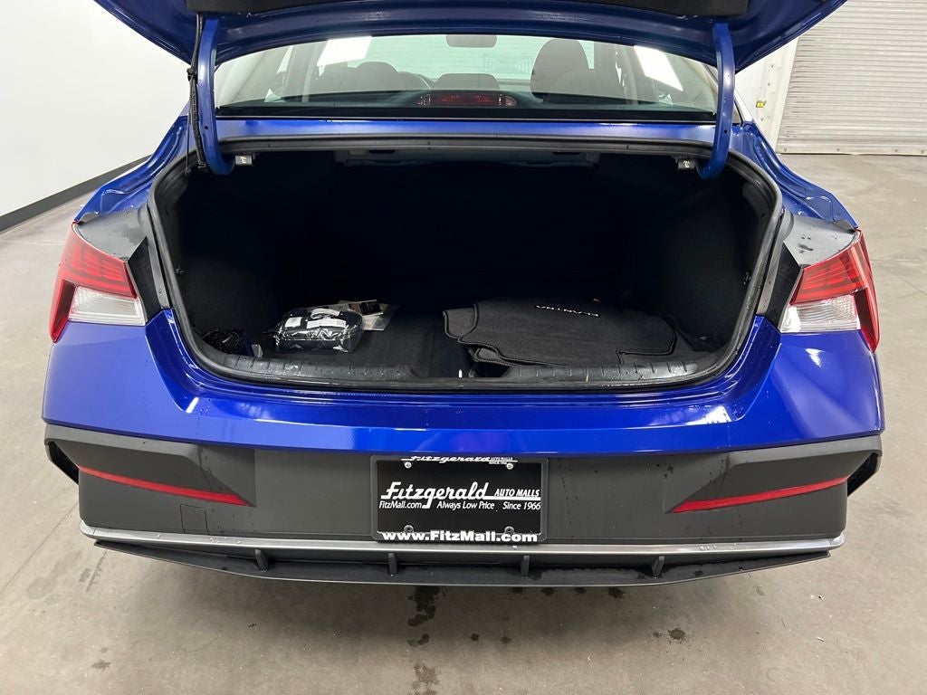 2025 Hyundai Elantra Hybrid Blue