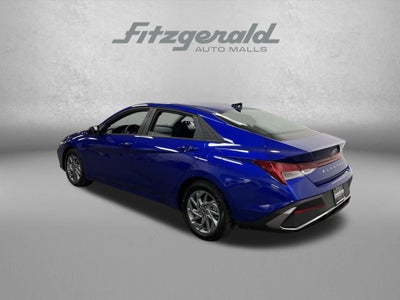 2025 Hyundai Elantra Hybrid Blue