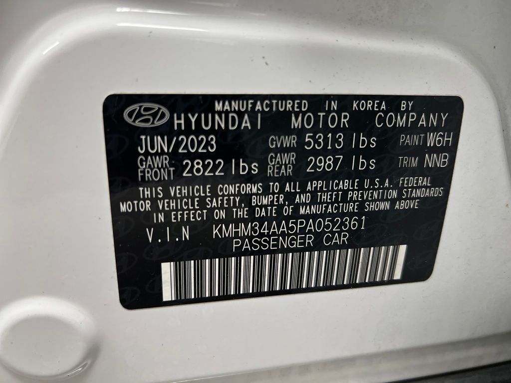 2023 Hyundai IONIQ 6 SEL