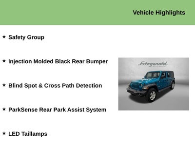2020 Jeep Wrangler Unlimited Sport S 4x4