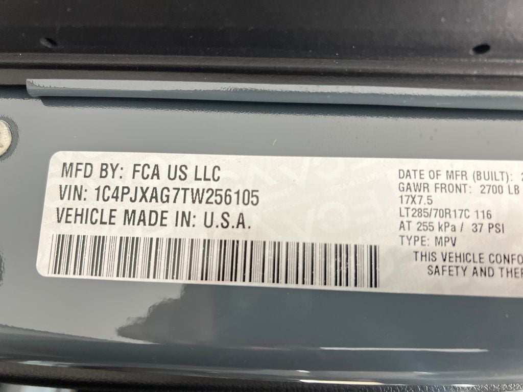 2026 Jeep Wrangler WRANGLER 2-DOOR WILLYS