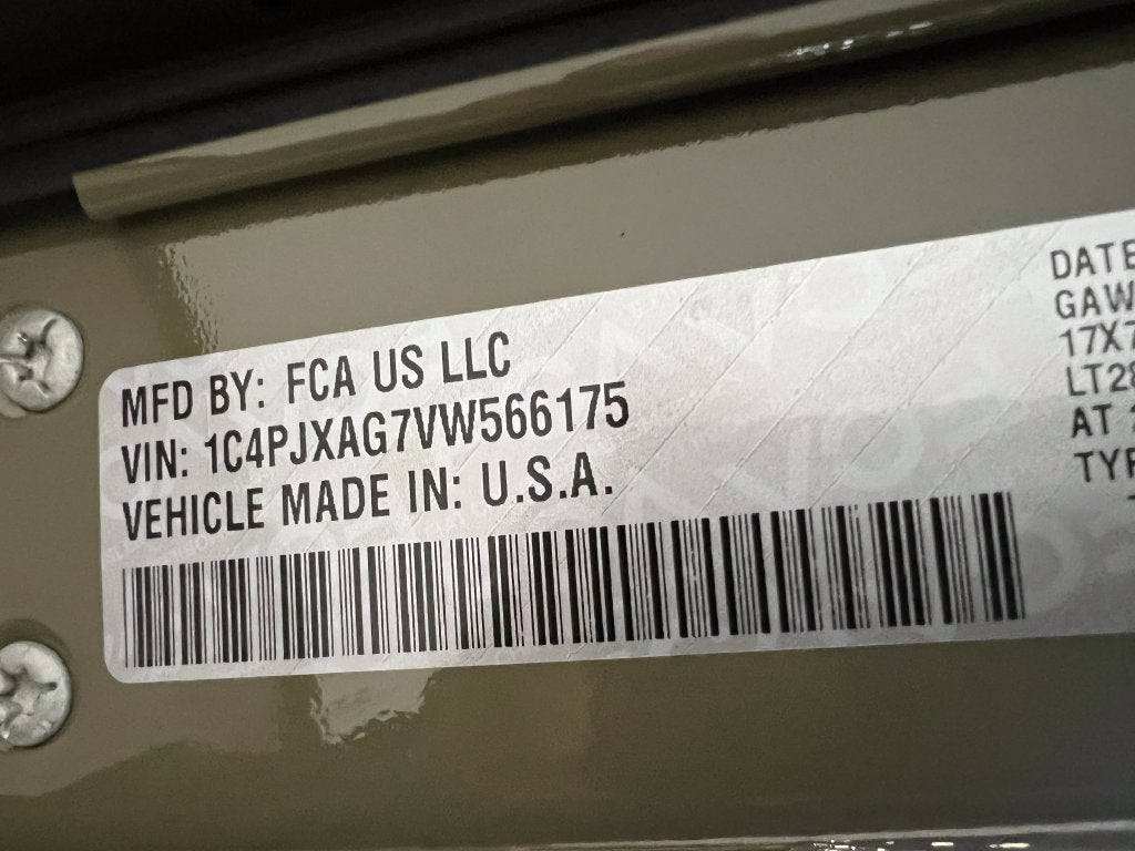 2027 Jeep Wrangler WRANGLER 2-DOOR WILLYS