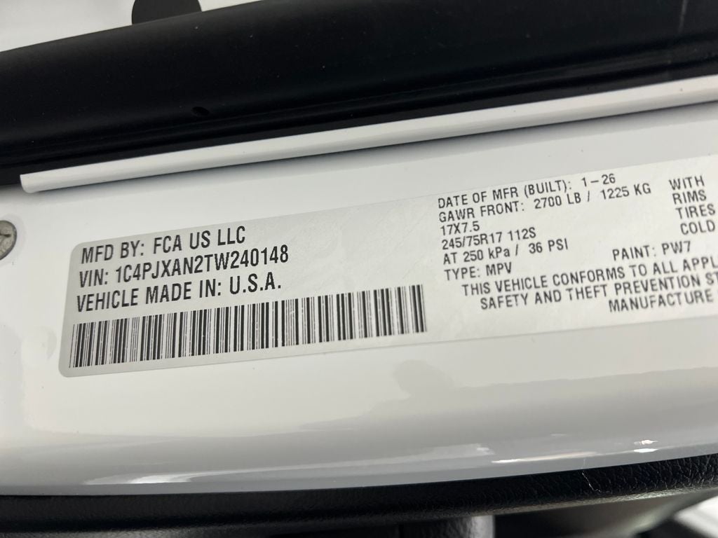 2026 Jeep Wrangler WRANGLER 2-DOOR SPORT