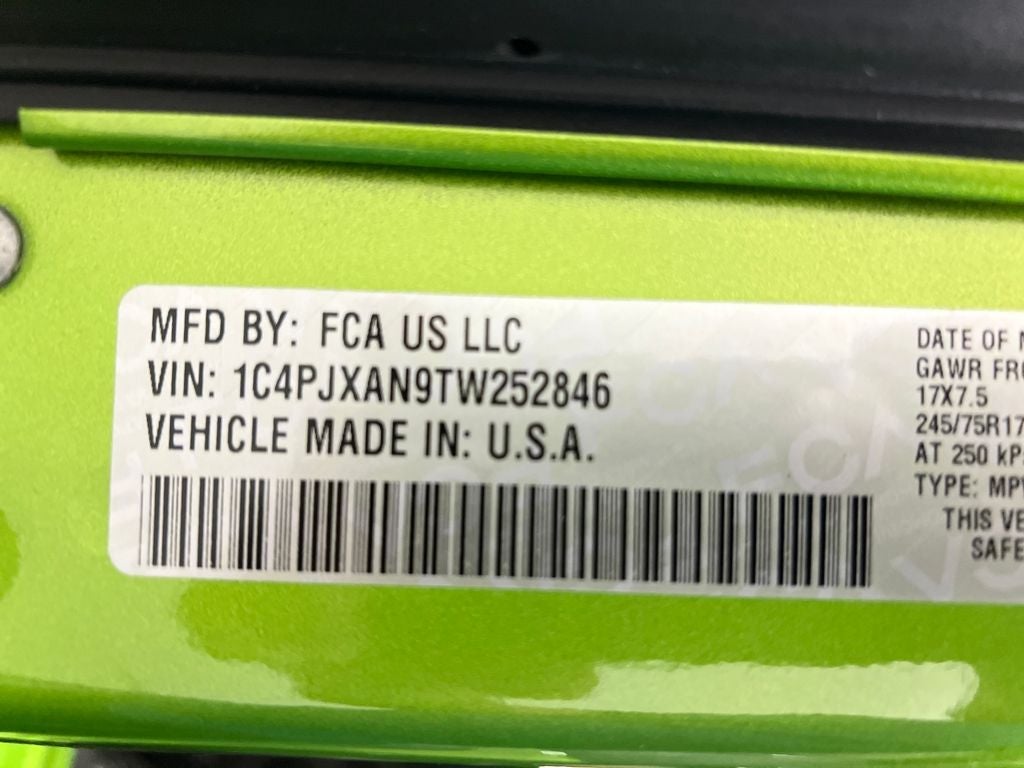 2026 Jeep Wrangler WRANGLER 2-DOOR SPORT S