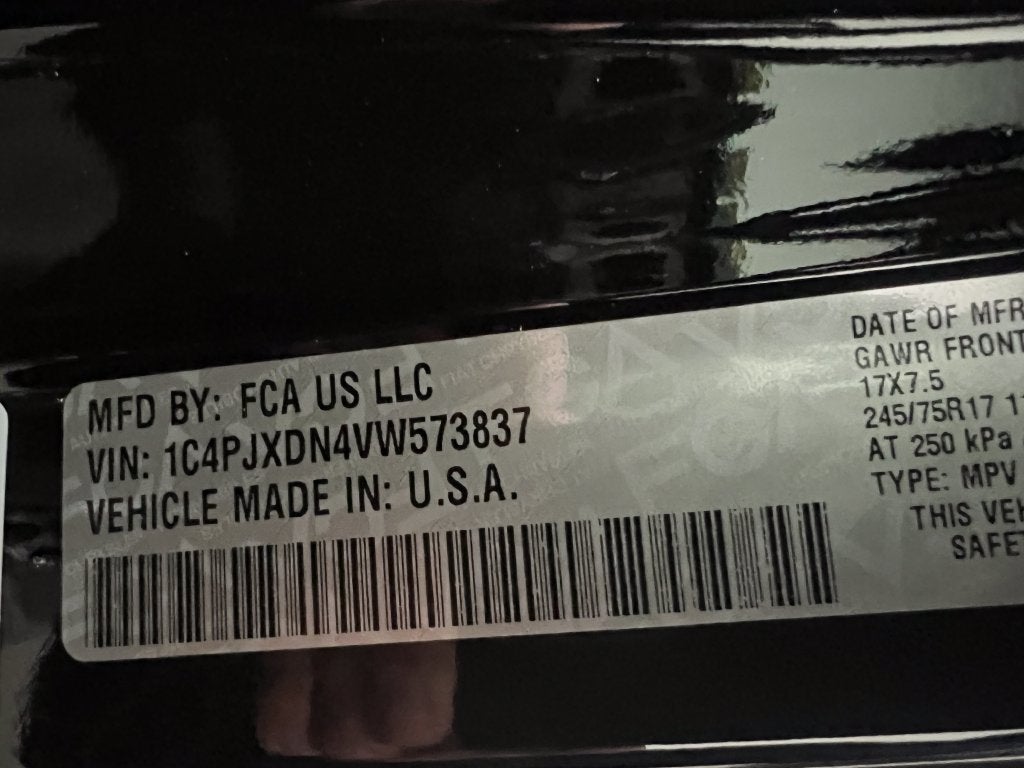 2027 Jeep Wrangler WRANGLER 4-DOOR SPORT S