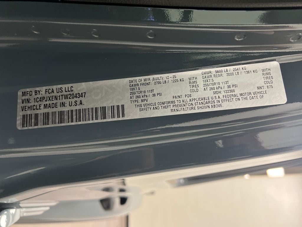 2026 Jeep Wrangler WRANGLER 4-DOOR SAHARA