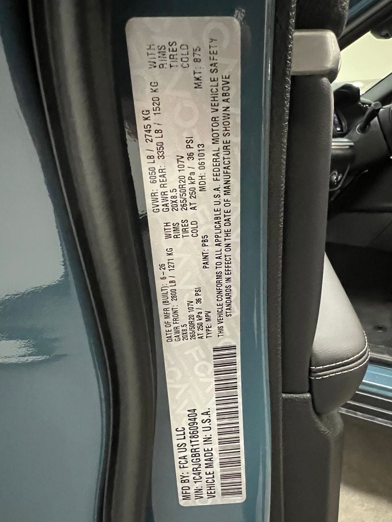 2026 Jeep Grand Cherokee GRAND CHEROKEE LIMITED 4X2