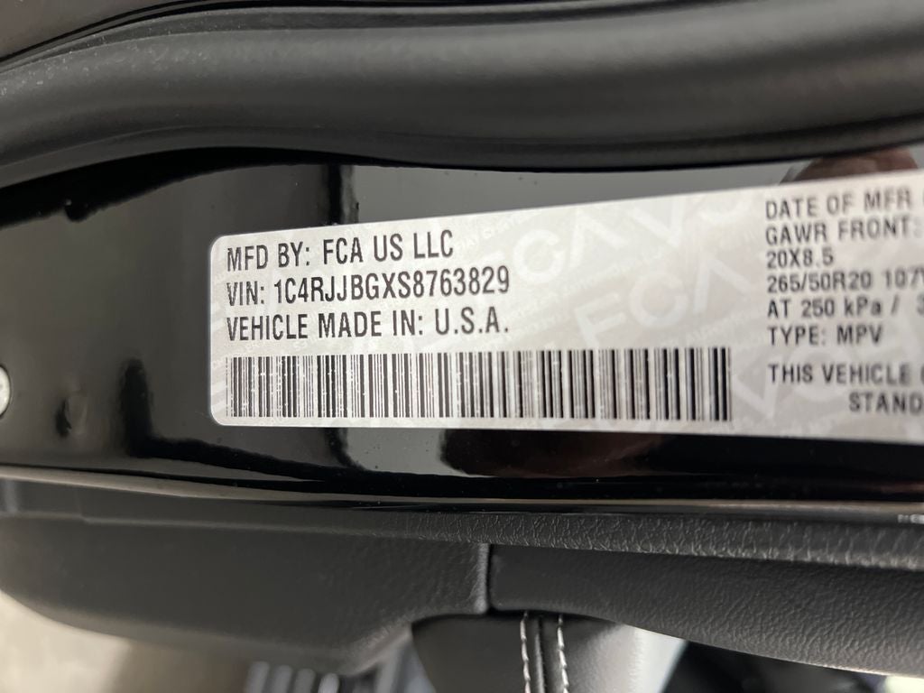 2025 Jeep Grand Cherokee GRAND CHEROKEE L LIMITED 4X2