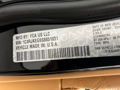 2025 Jeep Grand Cherokee L Summit Reserve 4x4