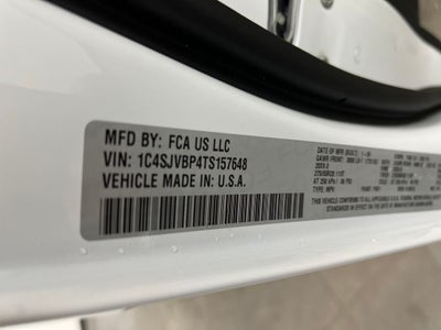 2026 Jeep Grand Wagoneer GRAND WAGONEER LIMITED ALTITUDE 4X4