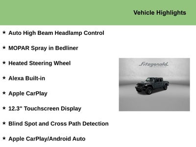 2026 Jeep Gladiator GLADIATOR MOJAVE 4X4