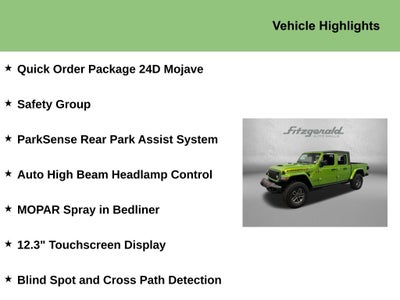 2026 Jeep Gladiator GLADIATOR MOJAVE 4X4