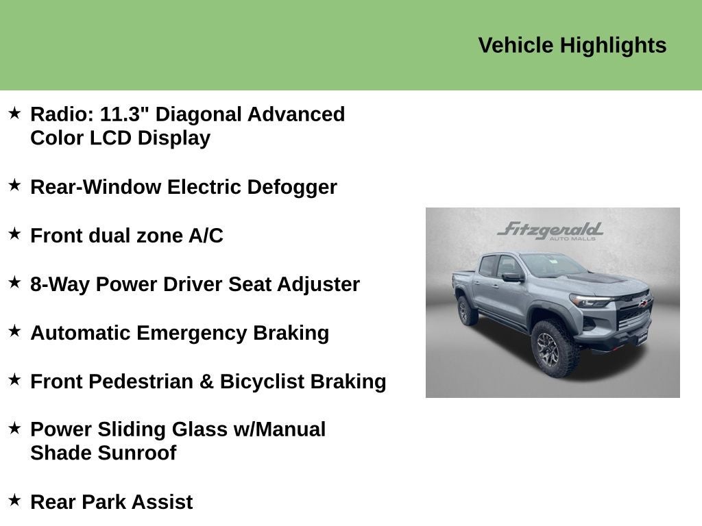 2024 Chevrolet Colorado ZR2