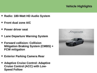 2022 Honda Accord Hybrid Sport