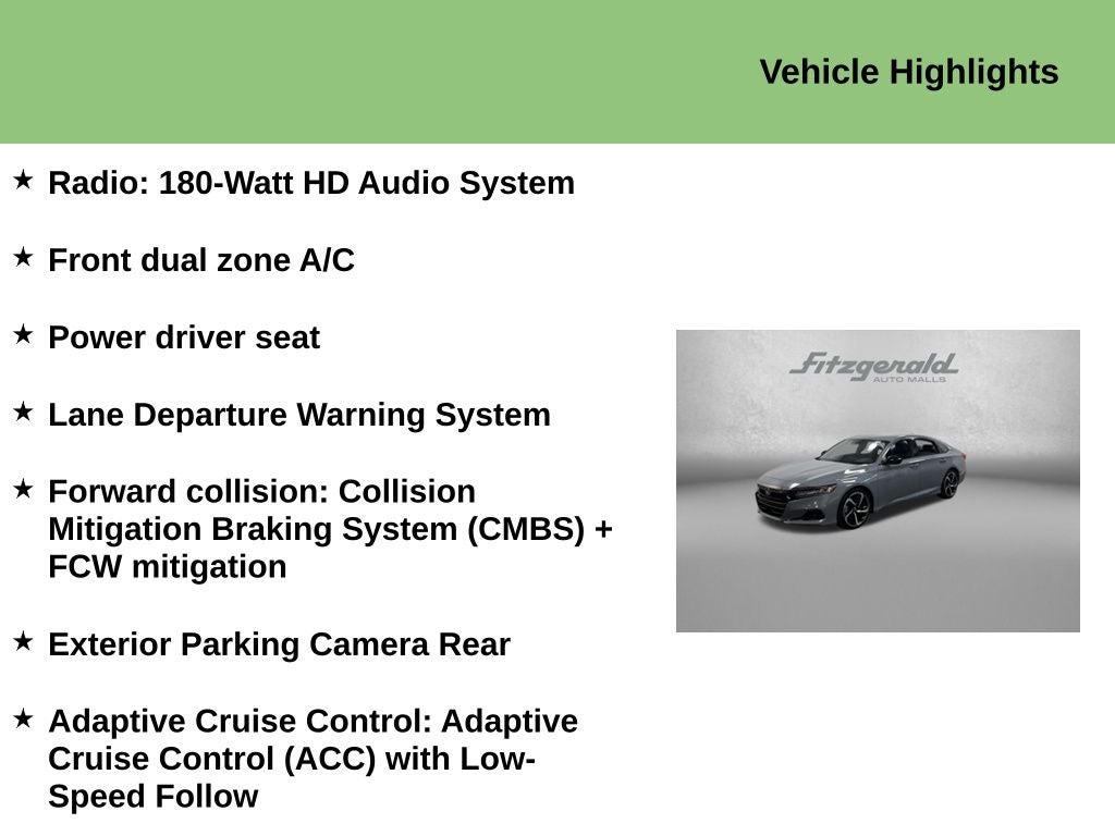 2022 Honda Accord Hybrid Sport