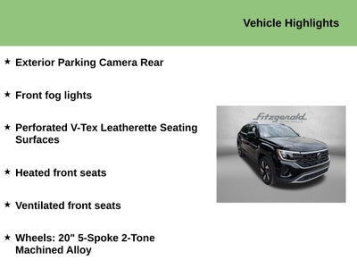 2024 Volkswagen Atlas Cross Sport 2.0T SE w/Technology
