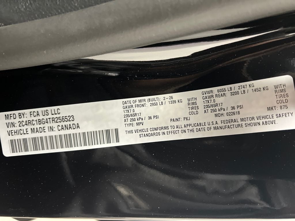 2026 Chrysler Pacifica PACIFICA SELECT