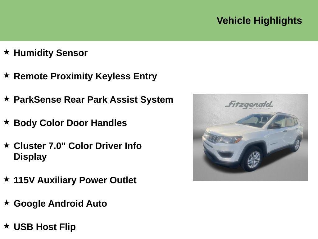 2018 Jeep Compass Sport