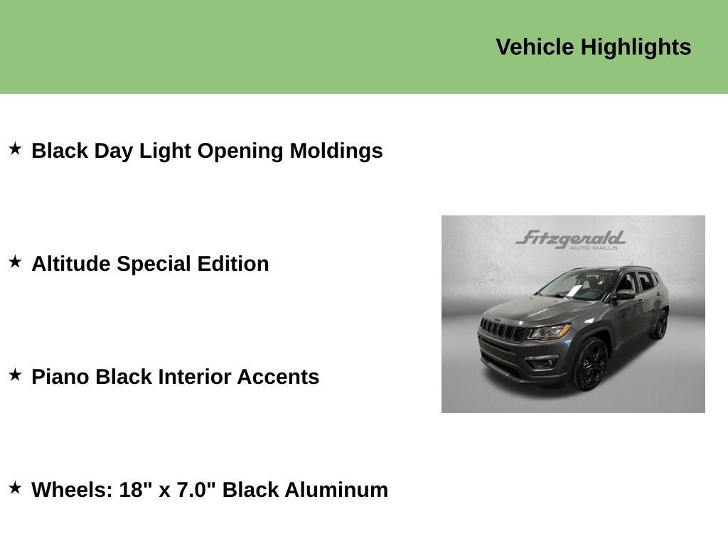 2021 Jeep Compass Altitude FWD