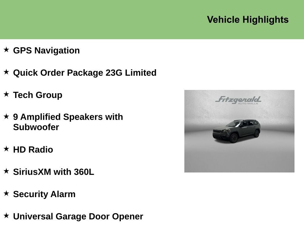 2026 Jeep Cherokee CHEROKEE LIMITED 4X4