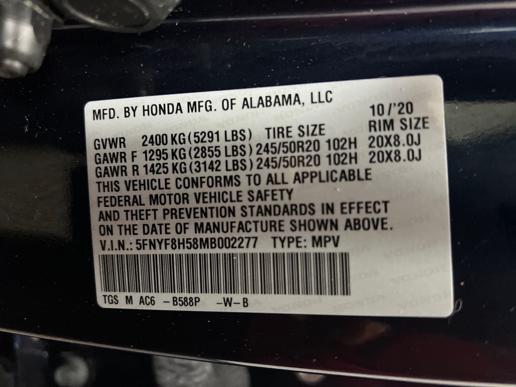 2021 Honda Passport AWD EX-L