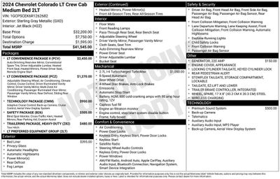 2024 Chevrolet Colorado LT