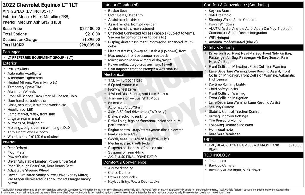 2022 Chevrolet Equinox LT