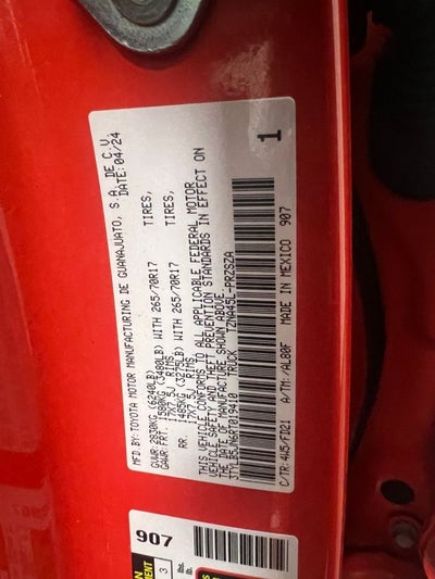 2024 Toyota Tacoma TRD Off-Road